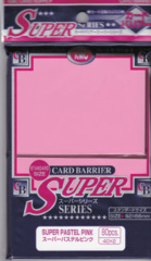 KMC Super Pastel Pink  Sleeves (80 ct)